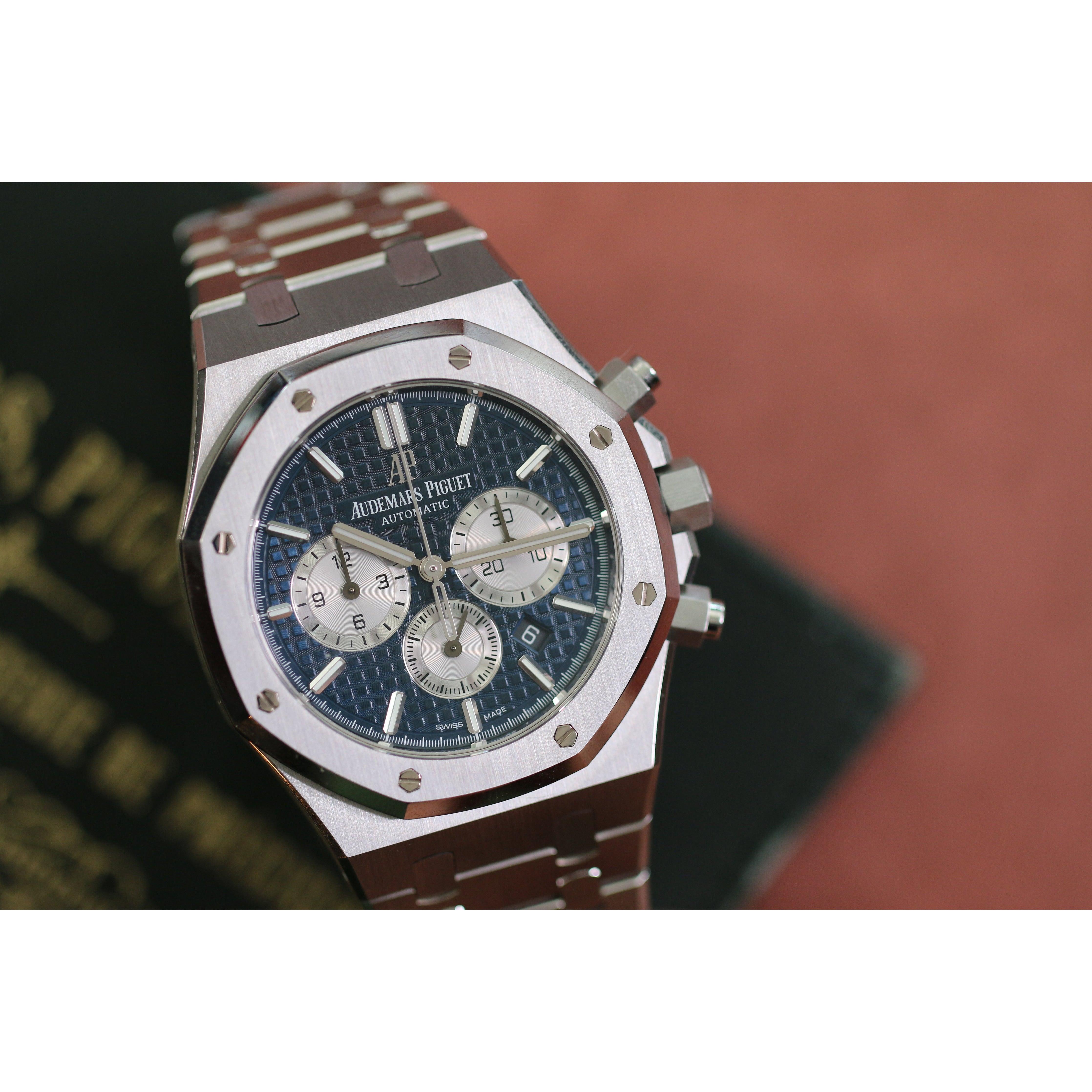 Audemars Piguet Royal Oak Ref. 26331ST Blue The Second Hand Club