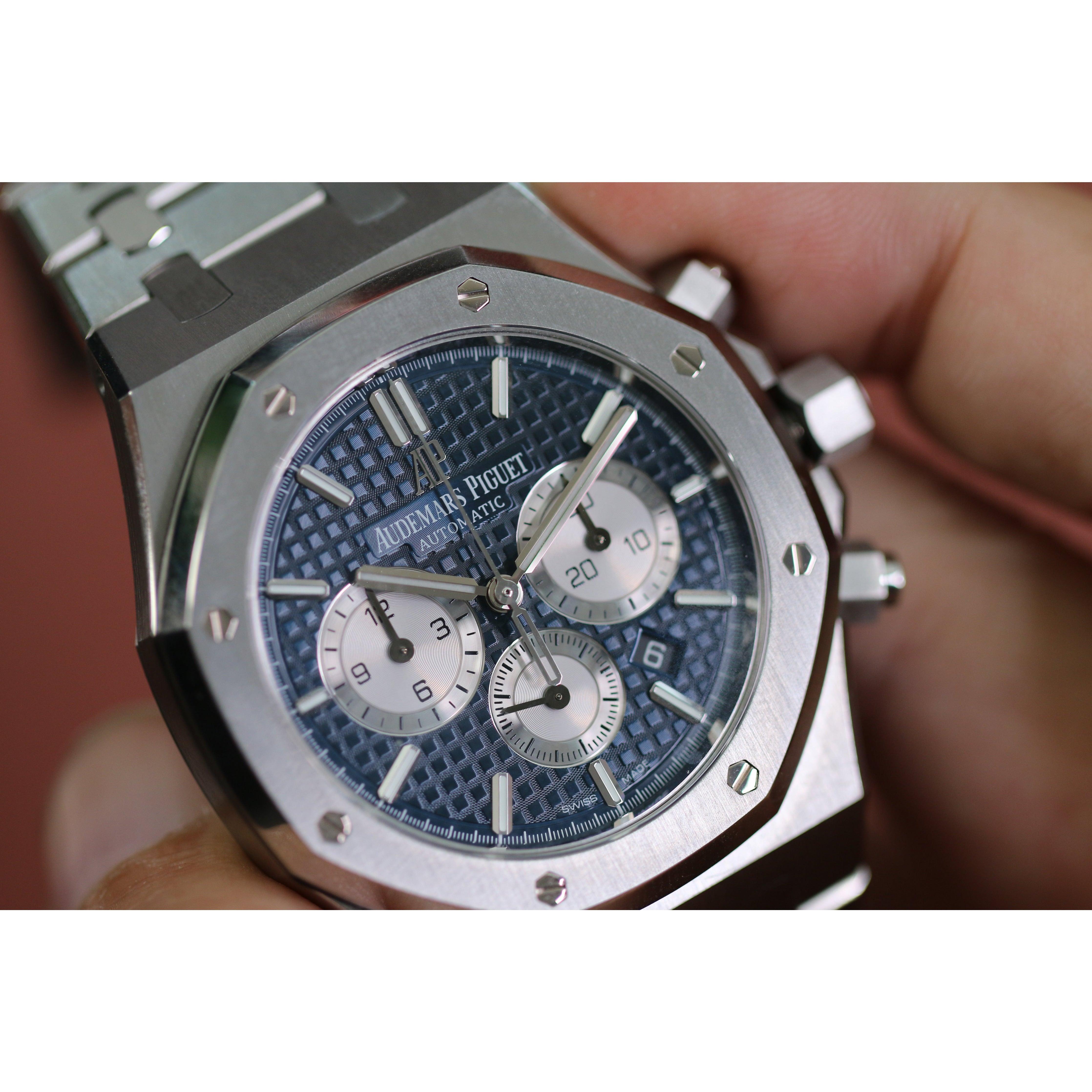 Audemars Piguet Royal Oak Ref. 26331ST Blue The Second Hand Club