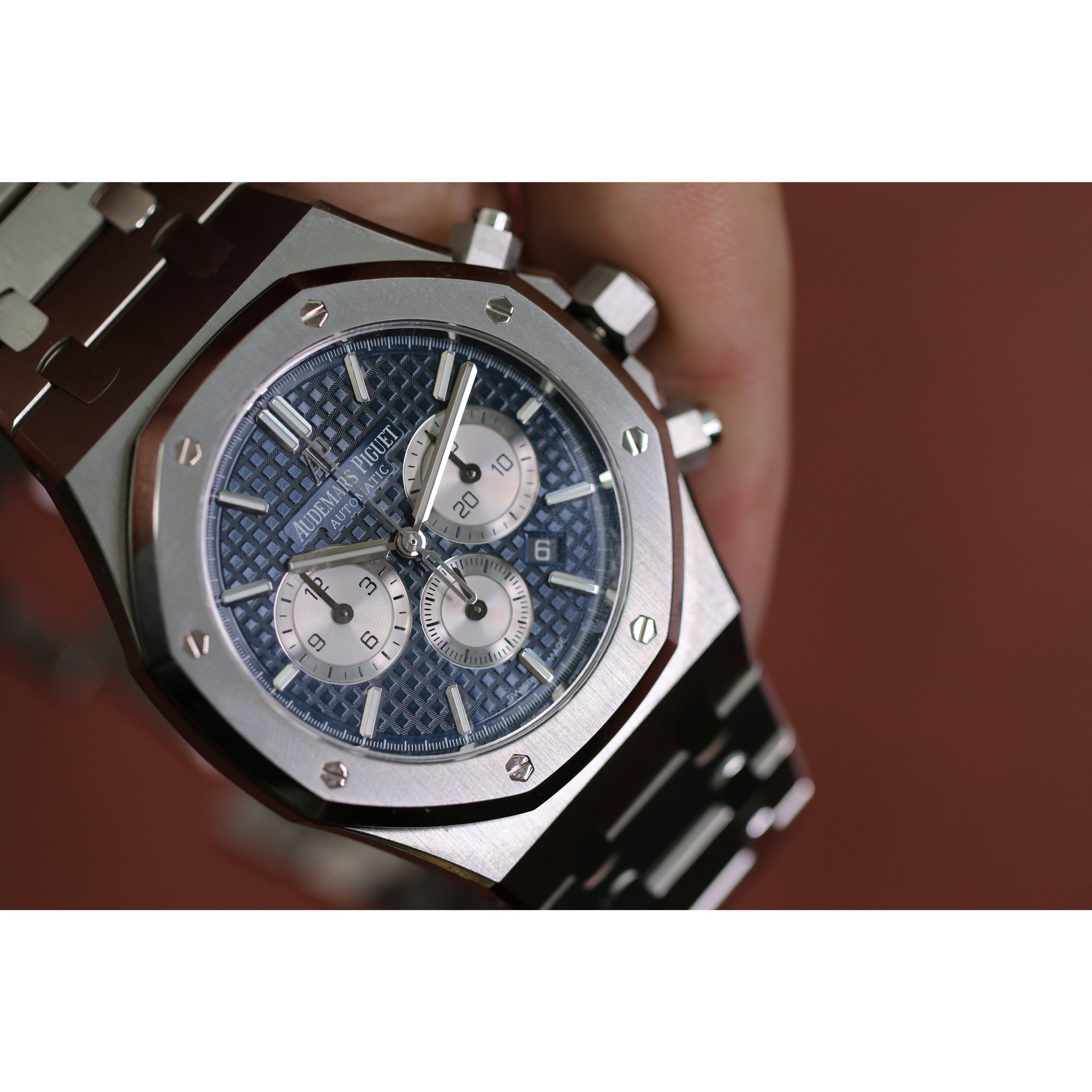 Audemars Piguet Royal Oak Chronograph 26331ST Blue Dial 41mm Steel Watch