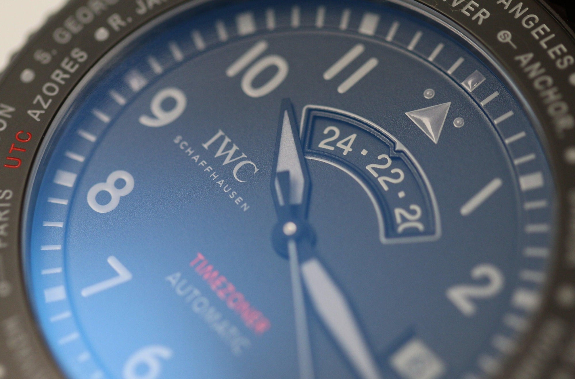 IWC Timezoner Ceratanium Ref. IW395505