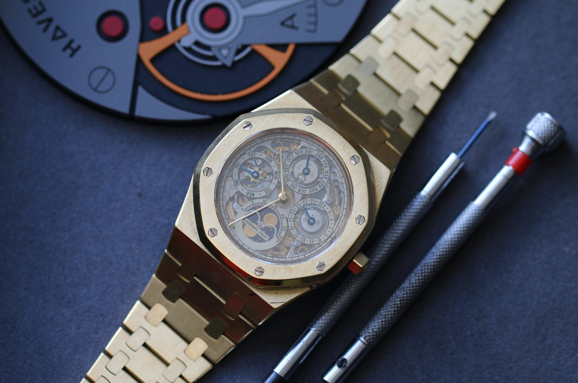 Perpetual Calendar Royal Oak 25636BA - The Second Hand Club