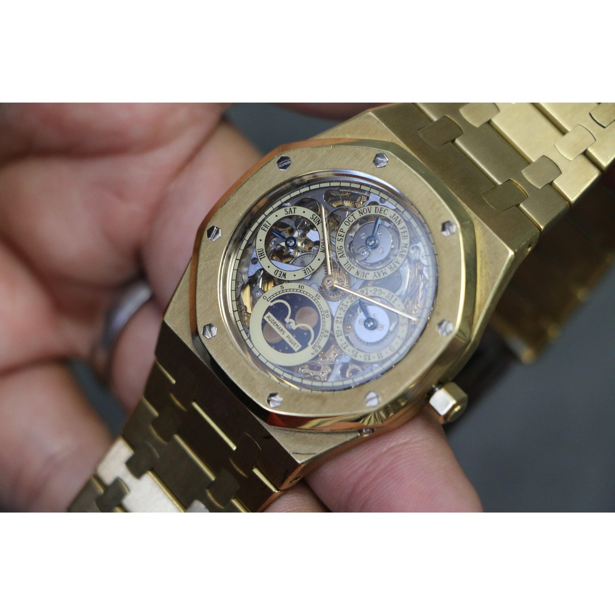 Perpetual Calendar Royal Oak 25636BA - The Second Hand Club