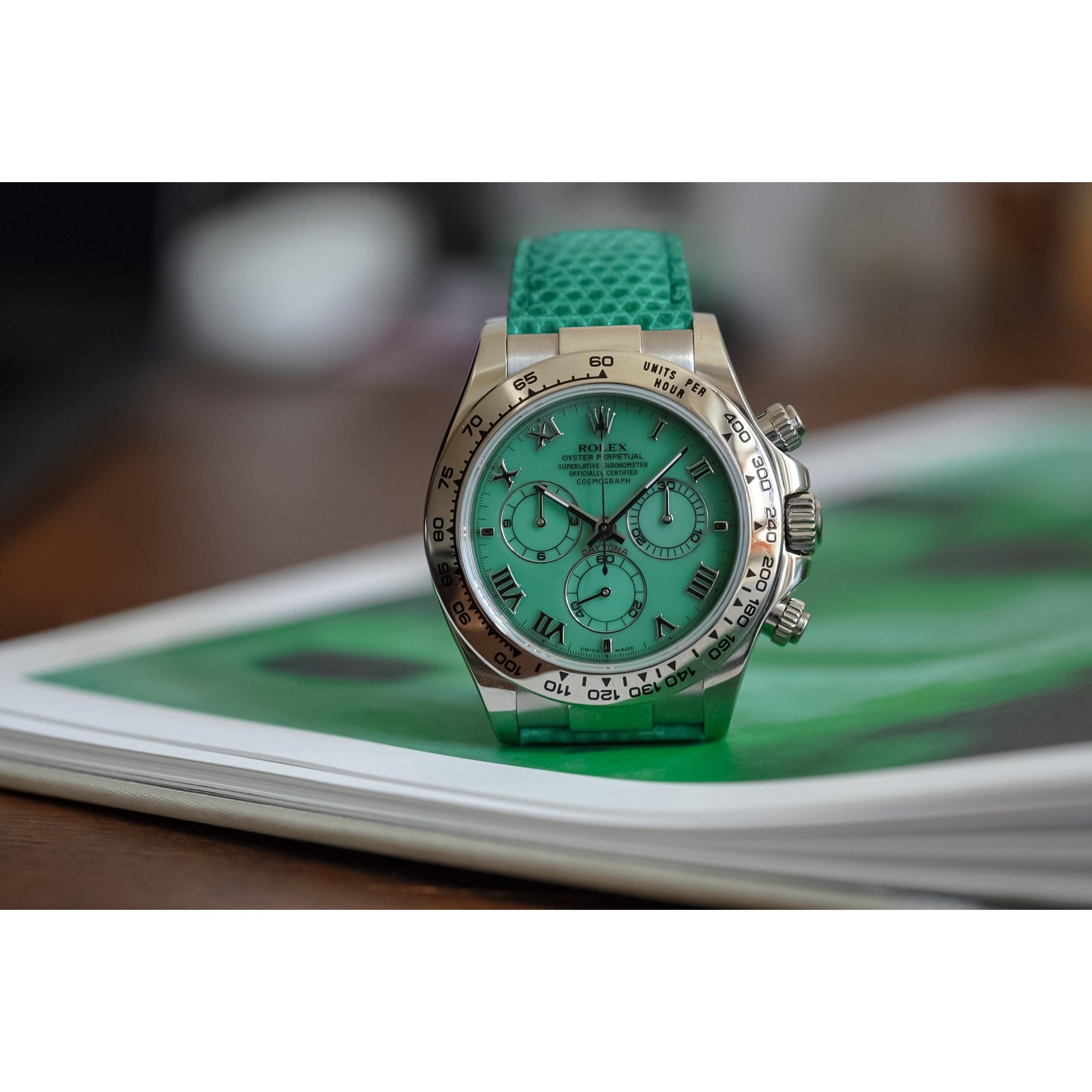 Rolex Beach Daytona Green Ref. 116519 The Second Hand Club